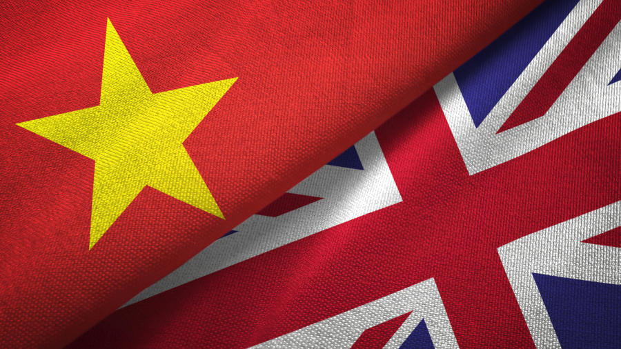 英国与越南的贸易协议基于河内与欧盟的协议建立