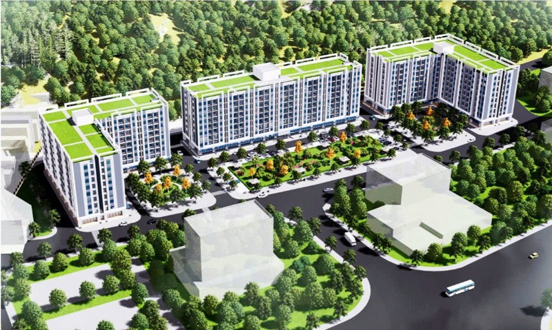 Thanh HOA批准$ 55MLN社会住房项目