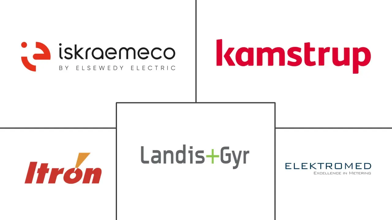 中东和非洲智能电表市场规模和份额分析