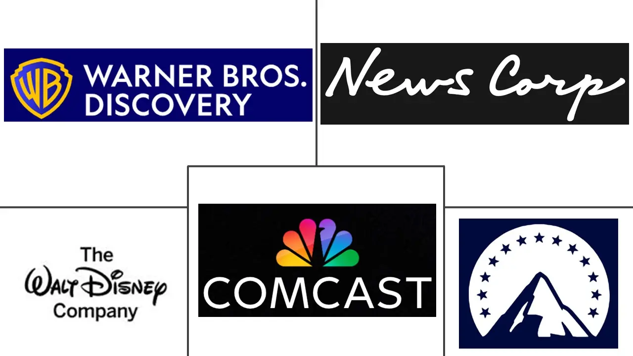 媒体和娱乐市场规模和份额