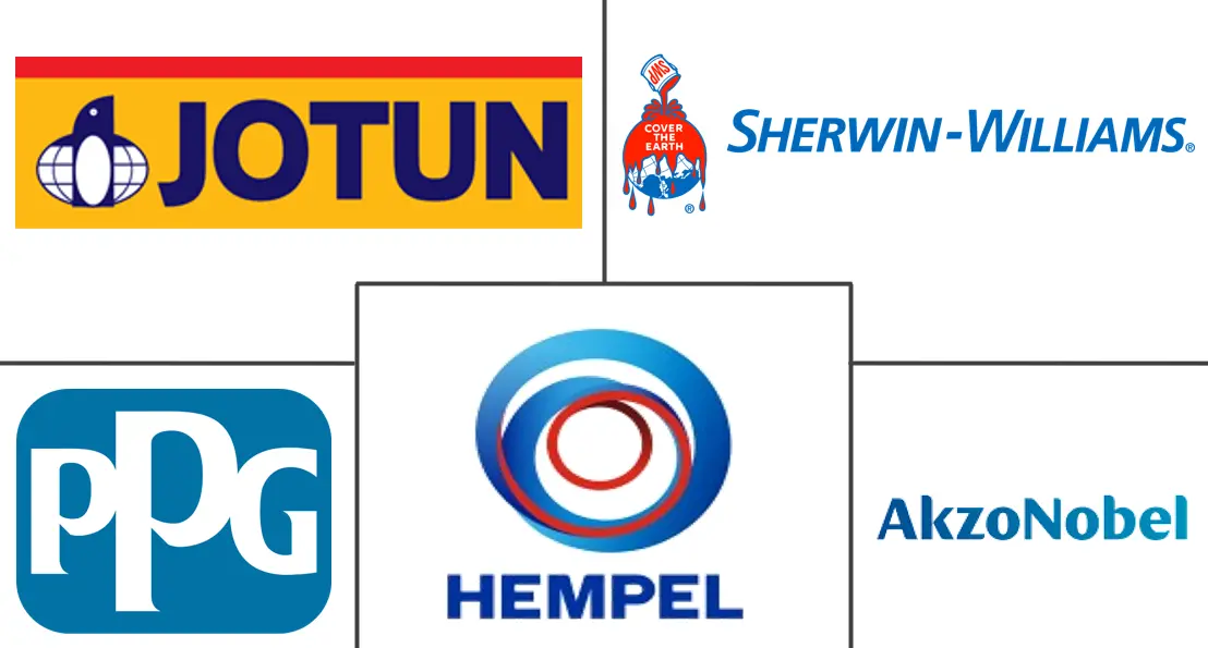韩国船舶涂料市场规模