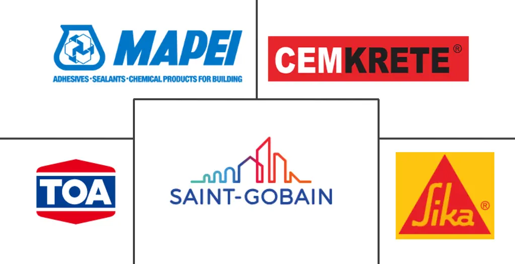 泰国建筑化学品市场规模及份额