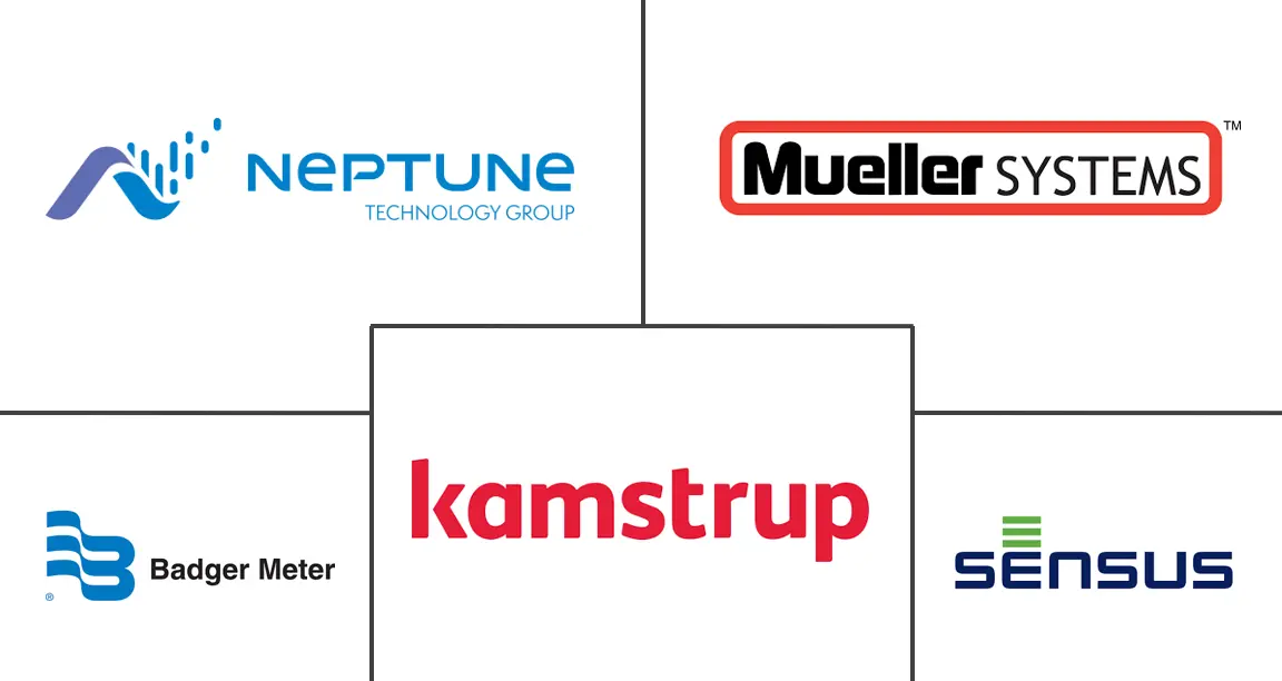 美国水表市场规模及份额