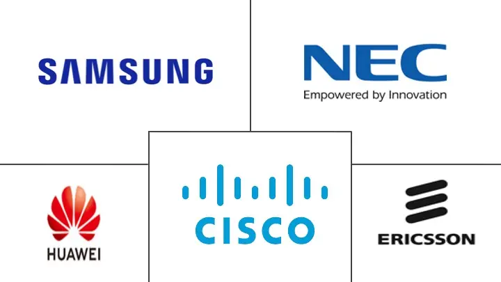 5G企业市场规模及份额