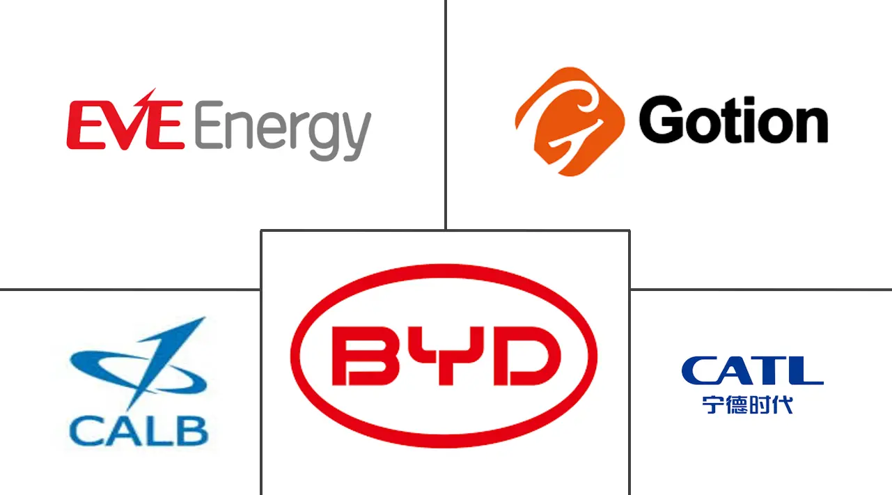 中国电池市场规模及份额