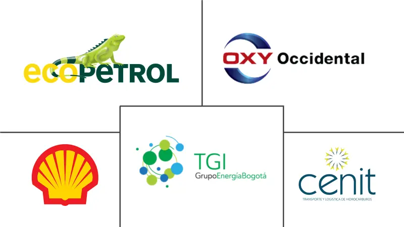 哥伦比亚石油和天然气中游市场规模