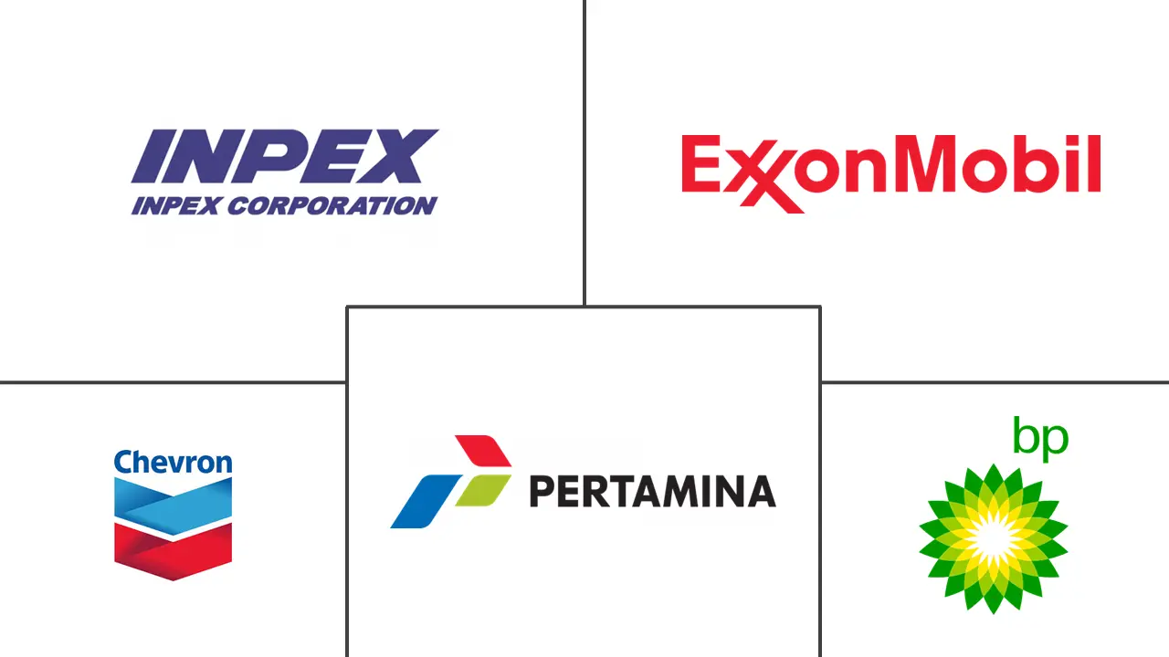 印尼油气上游市场规模及份额