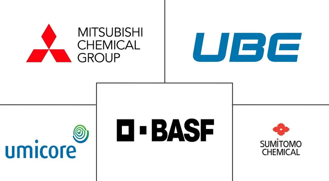 亚太地区电动汽车电池材料市场规模