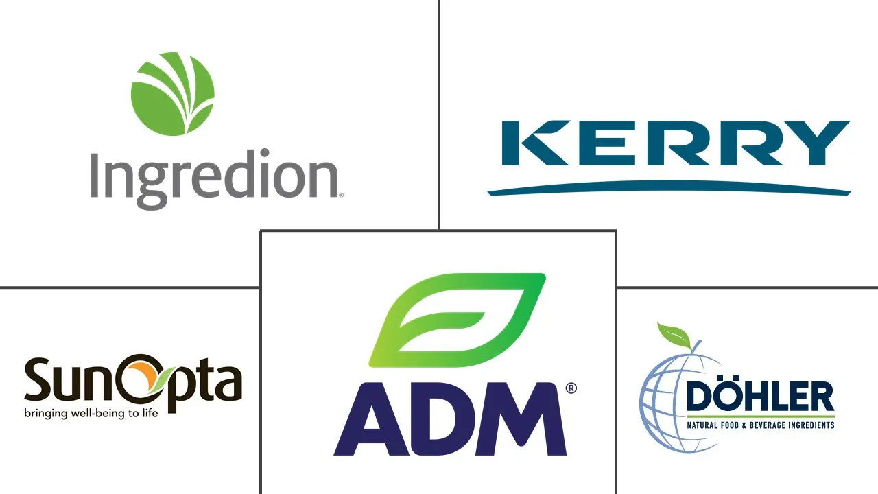 浓缩水果市场规模及份额