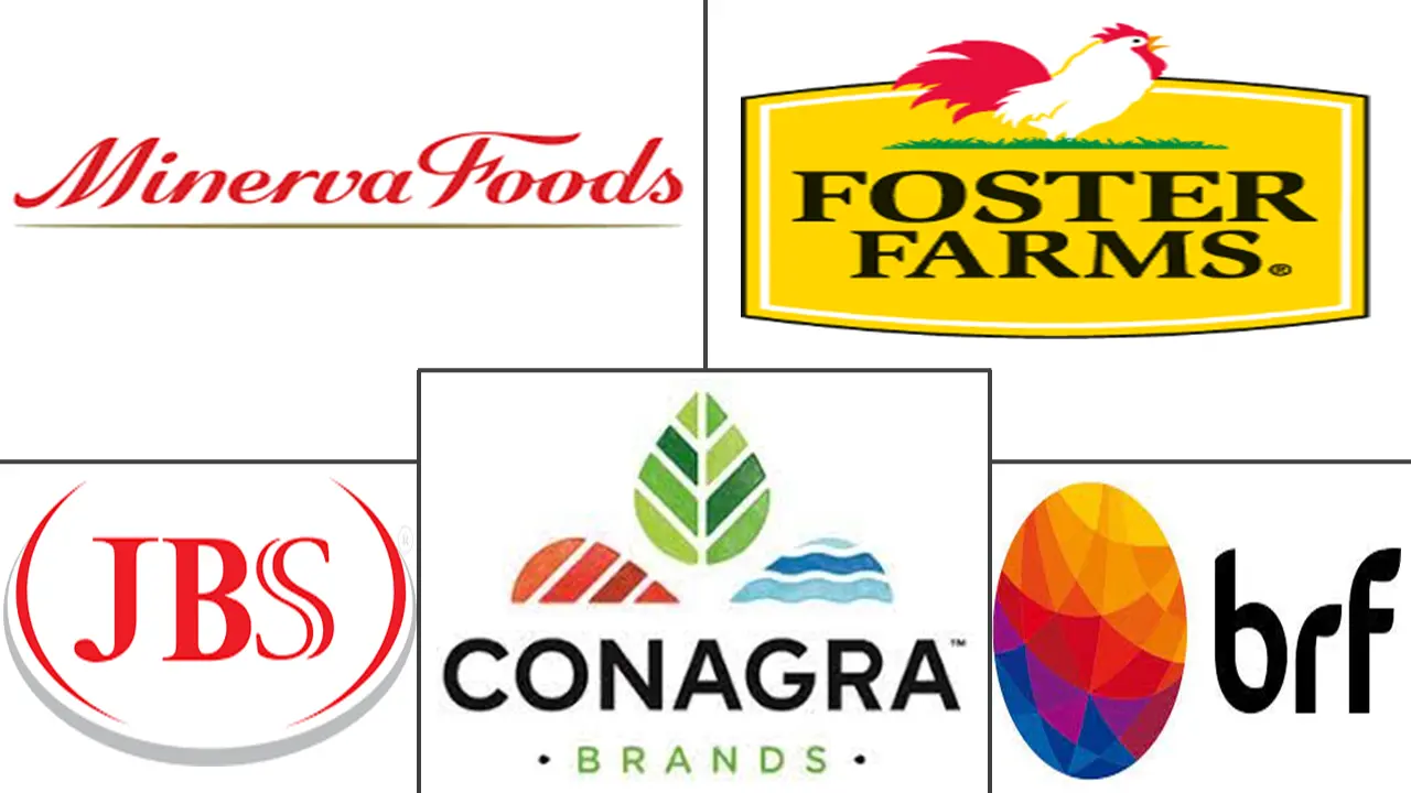 南美洲加工肉类市场规模