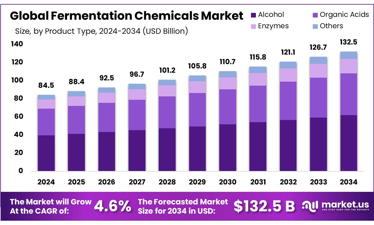 发酵化学品市场(2025-2034)