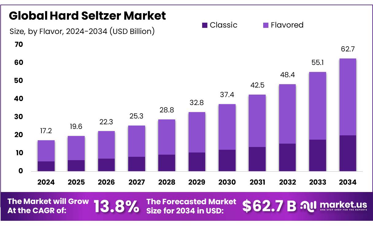 硬苏打水市场(2025-2034)