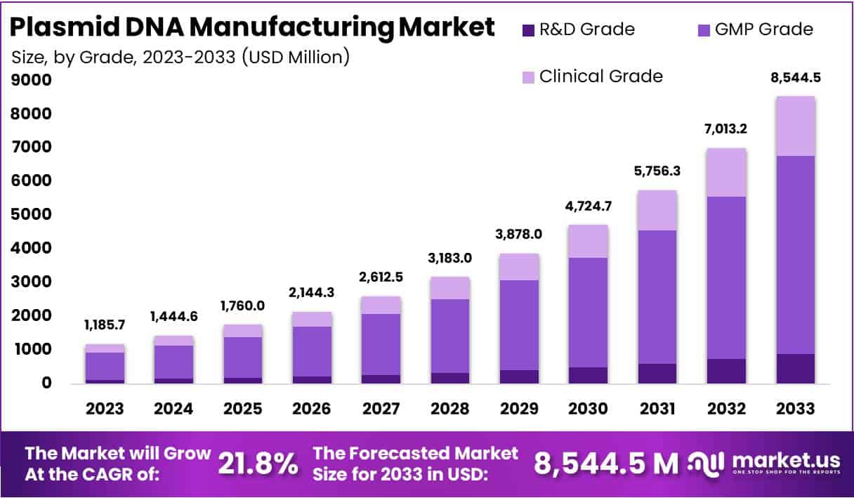 质粒DNA制造市场(2024-2033)
