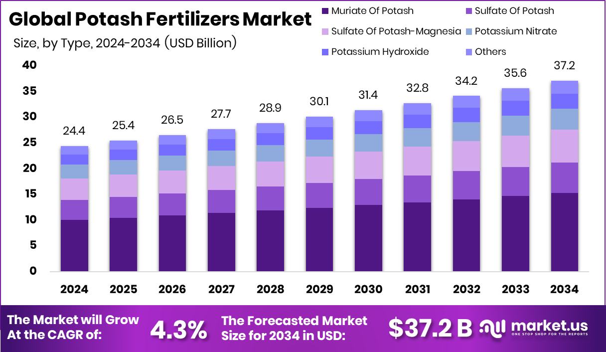 钾肥市场(2025-2034)