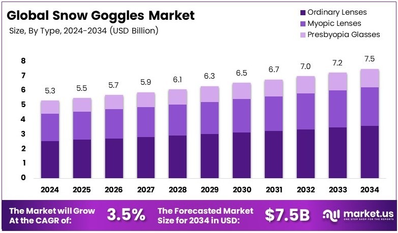 雪镜市场(2025-2034)