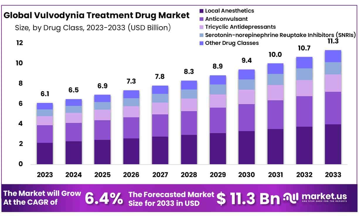 外阴痛治疗药物市场(2024-2033)