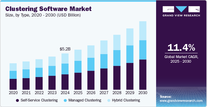 集群软件市场（2025 - 2030）