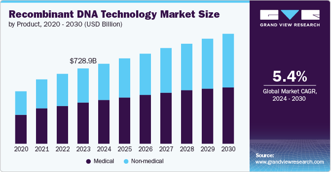 重组 DNA 技术市场 (2024 - 2030)