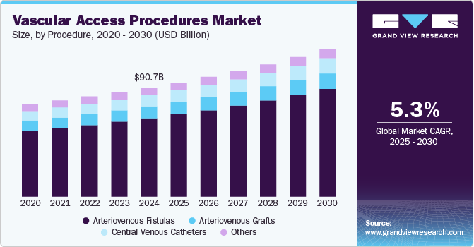 血管通路手术市场（2025 - 2030）