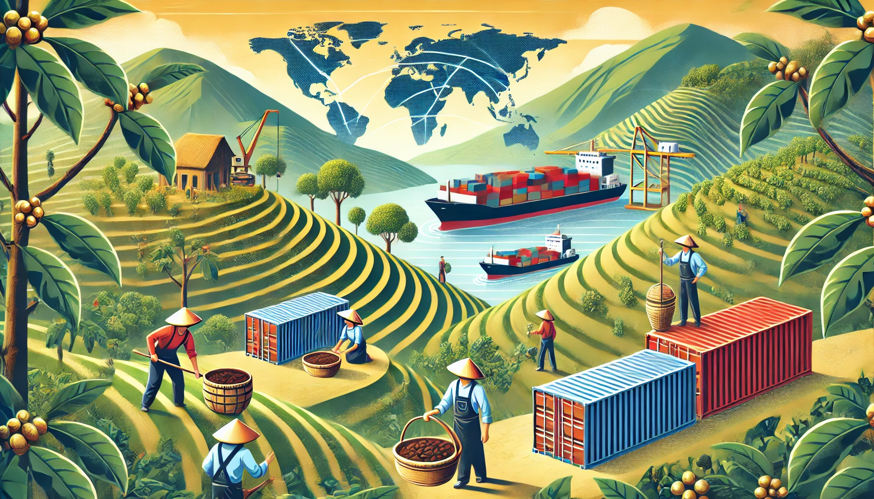 1月份越南茶叶出口量下降24.39%