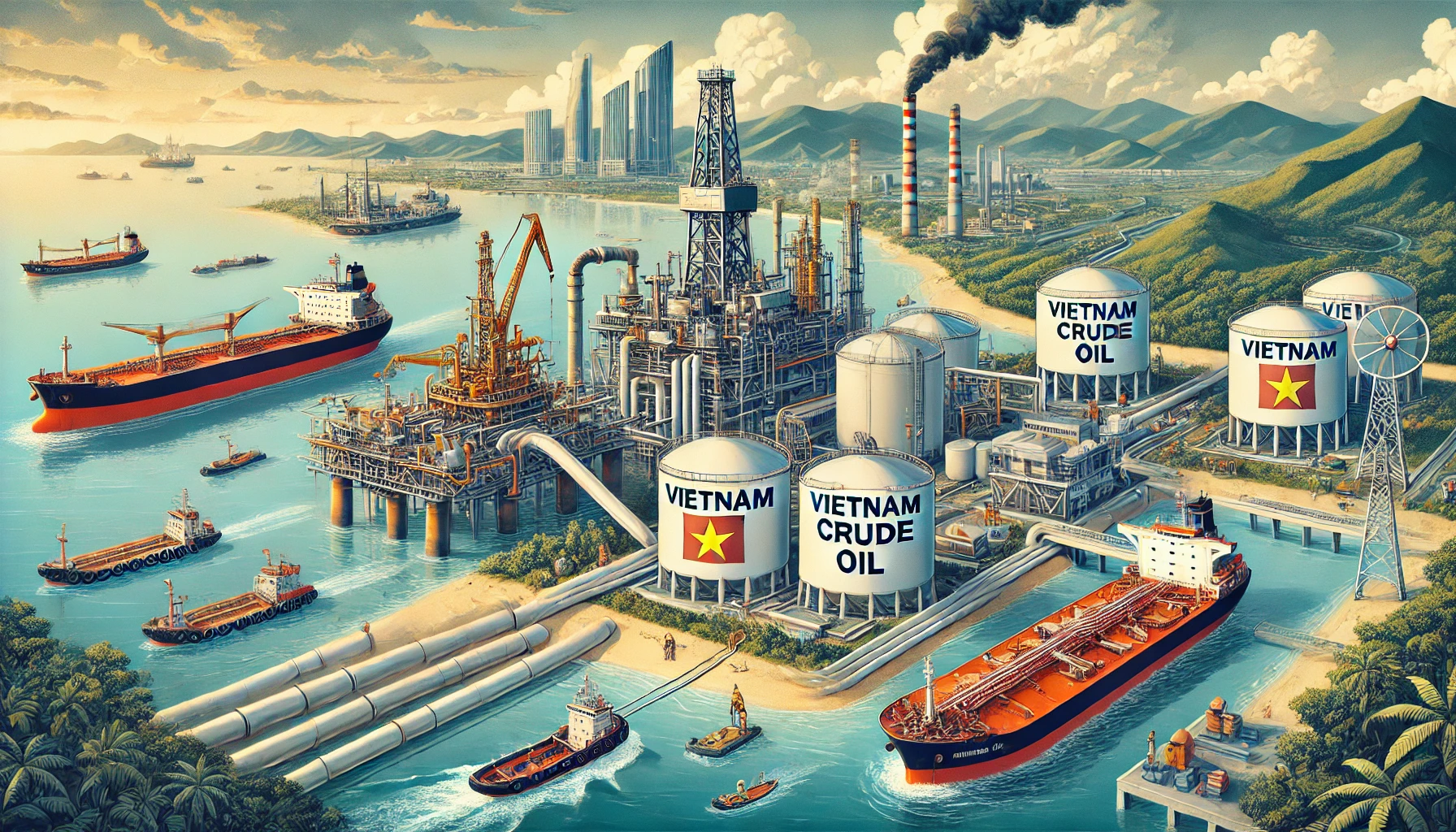 能源：越南主要原油供应来源，2025年6月