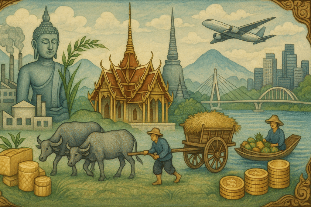 2025 年泰国平均工资：见解、趋势和行业细分