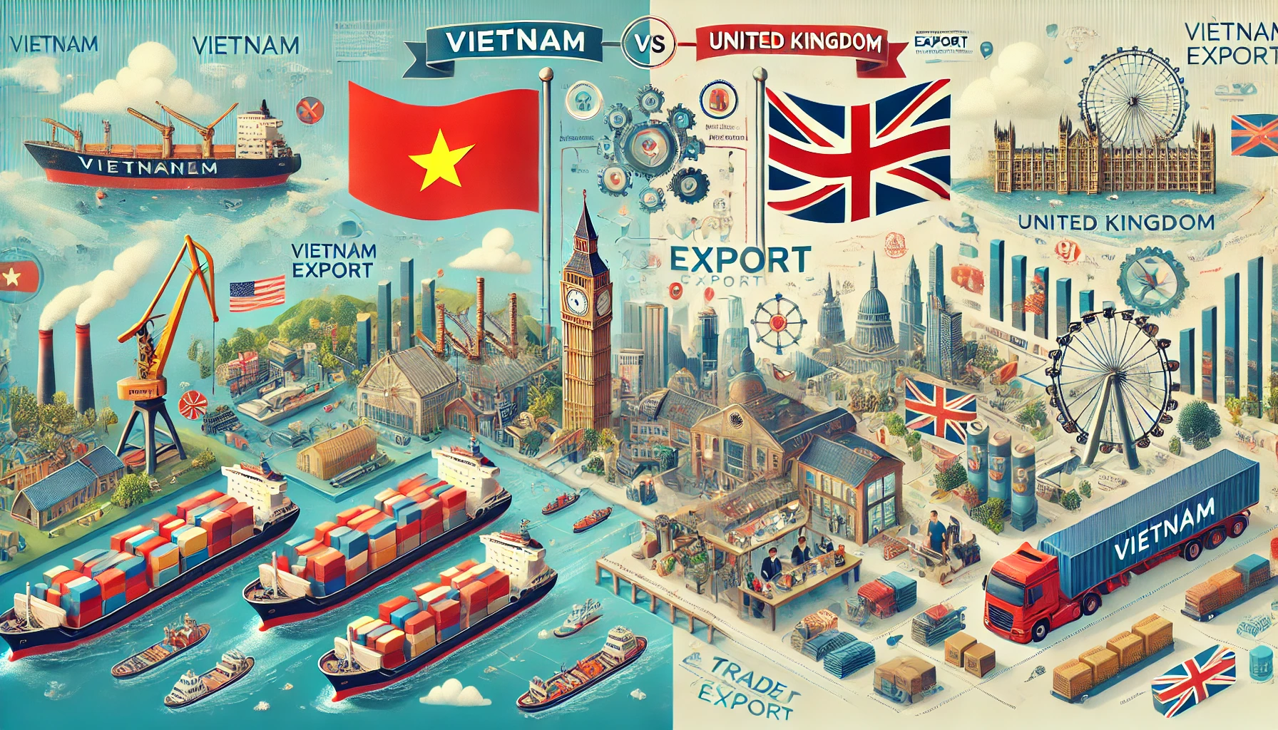 贸易：8月份越南对英国出口下降0.5%