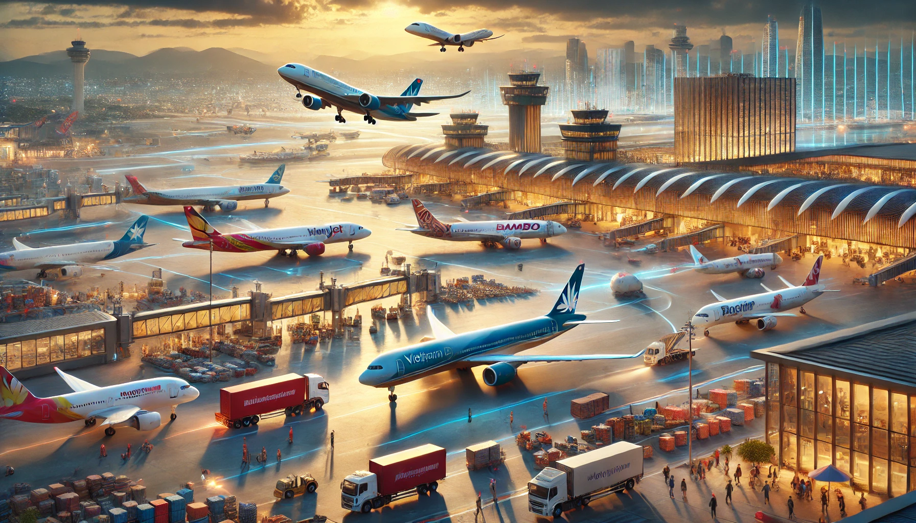 航空：金兰机场扩建计划将成为越南最大的机场之一