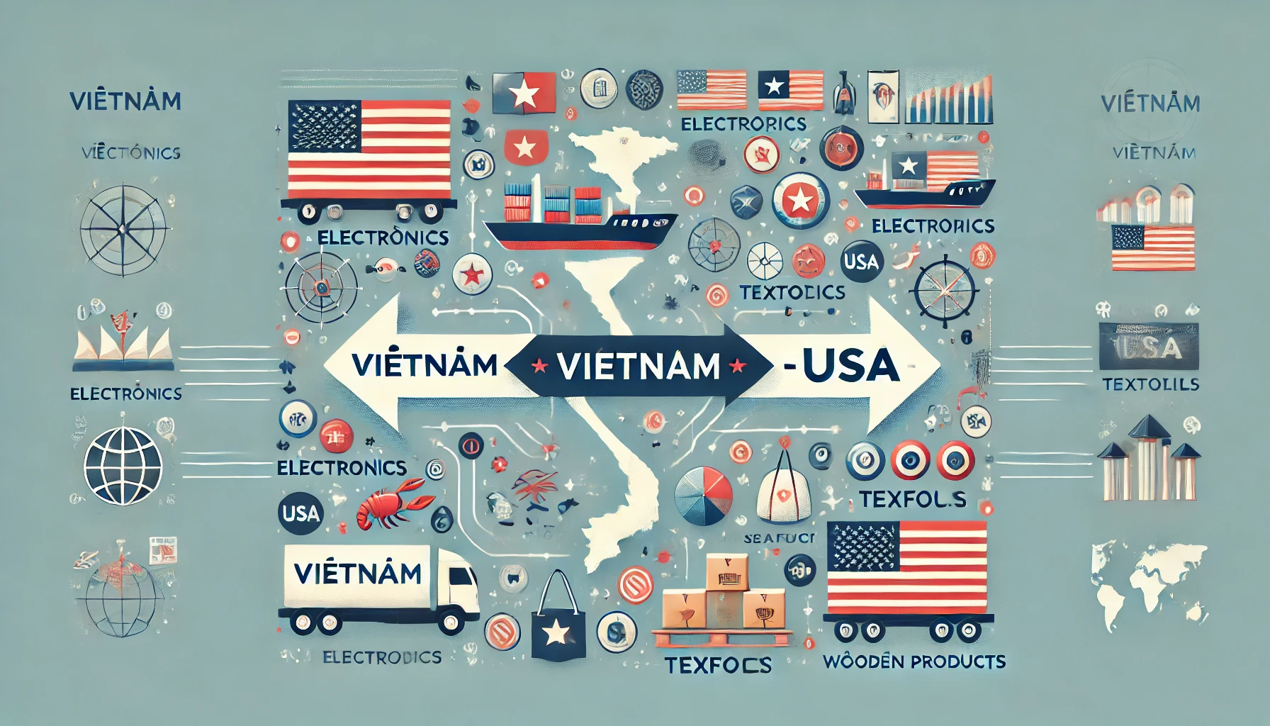 贸易：越南政府报告警告特朗普关税可能会使美国出口减少三分之一