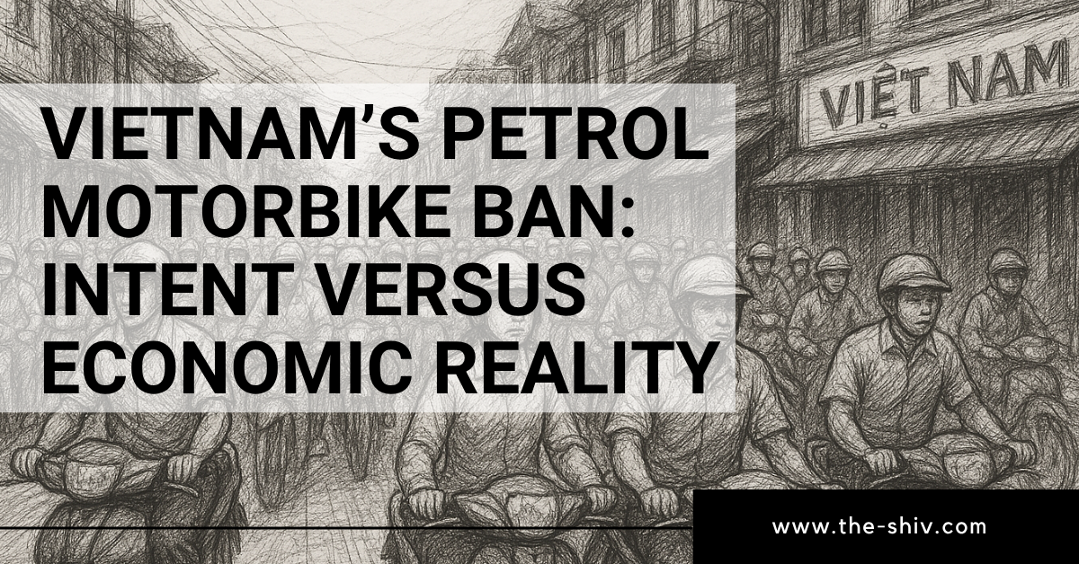 越南汽油摩托车禁令：意图与经济现实