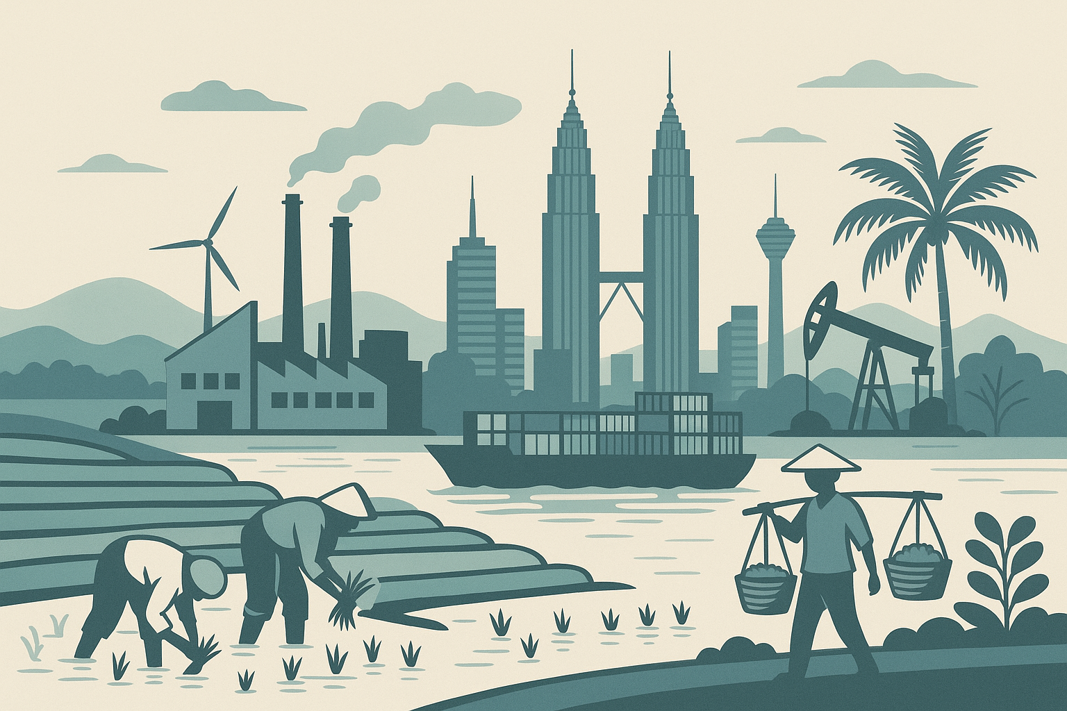 2025 年马来西亚经济：GDP、FDI 和主要产业