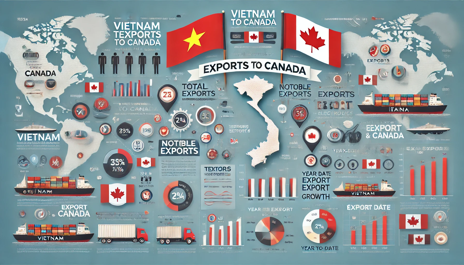 2月份越南从加拿大的进口增长13%