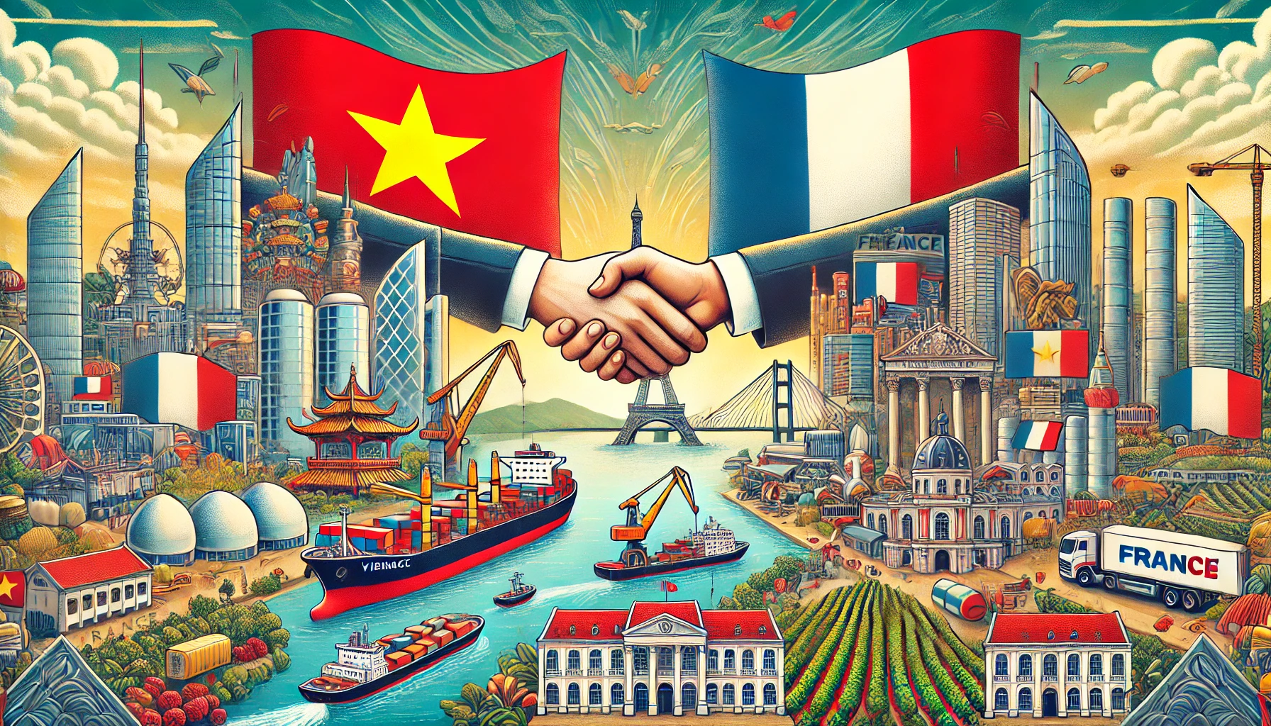 贸易投资：马克龙访问越南期间签署100亿美元协议