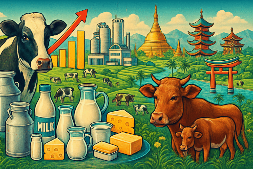 2025 年印度尼西亚乳制品市场：进口、生产、趋势